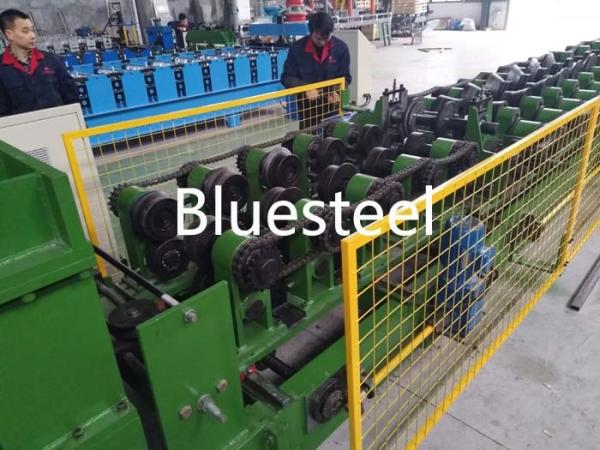 18-20 Stations C Purlin Forming Machine with 45# Steel Roller Material