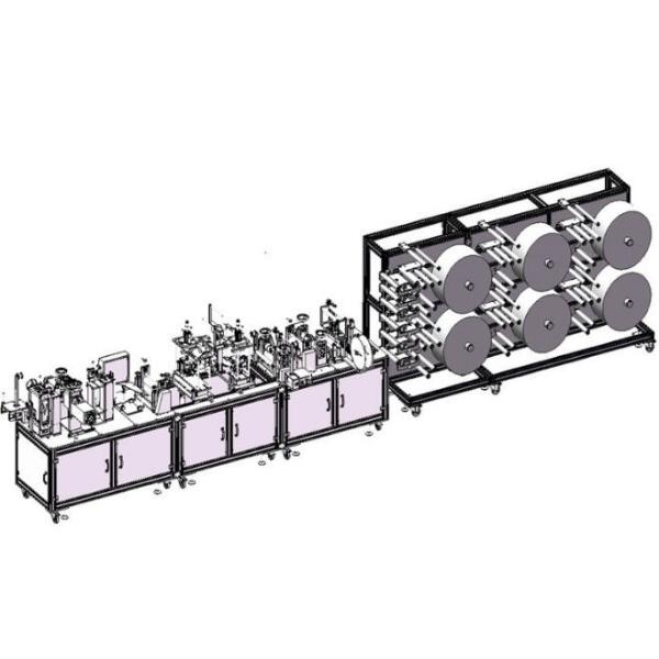 Durable Automatic N95 Mask Making Machine Computer PLC Programming Control