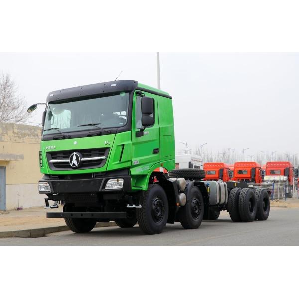 7.5T Передняя ось Beiben Dump Truck Ручная коробка передач Левое рулевое управление с задней камерой