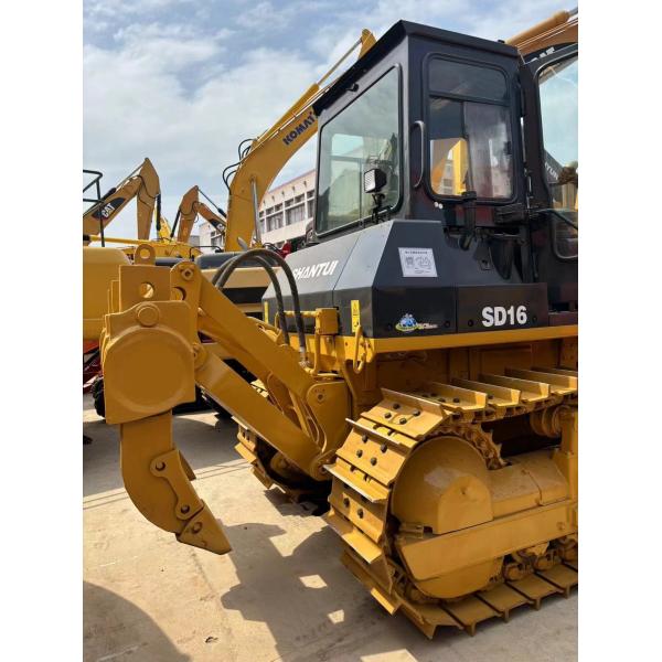 Le bulldozer SHANTUI SD16 CAT D8k d'occasion avec le moteur de chat 90%NEW