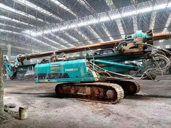 37000kg Rotary Used Piling Machine Sunward SWDM120 Refurbishment