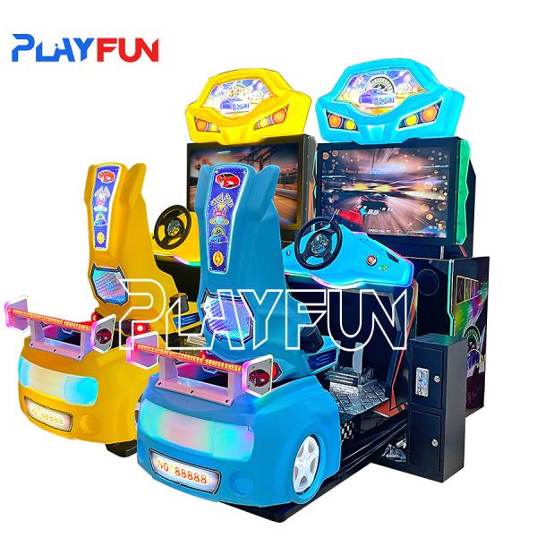 Playfun Coin Operated Arcade Game 42 Inch LCD Outrun  Driving Simulator Arcade Games Luxury Outrun Racing Game Machine