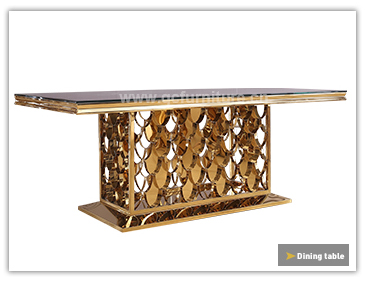 Round Dia 100cmx45cm  SS Coffee Table for Italian Contemporary Living Room