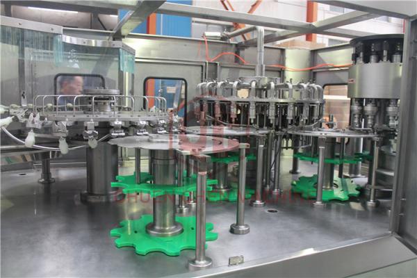 SEW Motor Plastic Bottle Filling Machine For Herbal Tea / Juice Hot / Korea Rice Wine