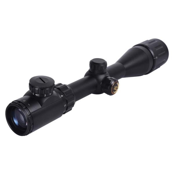 Outdoor Shooting 3-9x40 Scope with RGB Illuminated Sight and 40mm Objective Lens