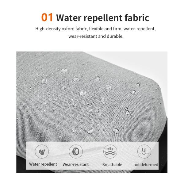 All Seasons 6L Oxford Textile Chest Sling Bags 17*10*30cm