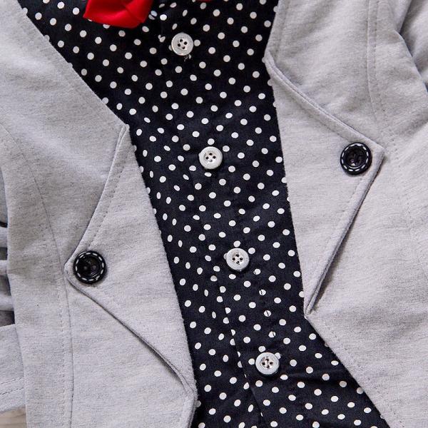 Children'S Outfit Sets Baby Bow Tie Two Piece Suit Children'S Clothing