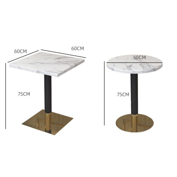 Nordic Orange Retro Dining Chairs Ergonomic Design Coffee Shop Restaurant Marble Dining Table Modern Armchairs