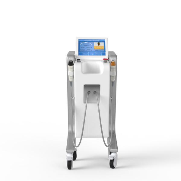 Fractional RF Skin Tightening Facial Contouring  Fractional double RF microneedle machine 0.3-3mm needle depth control