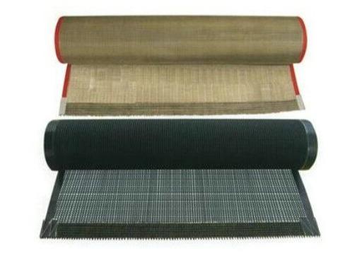 Heat Resistant 4x4 Supports Customization Ptfe Mesh Conveyor Belt