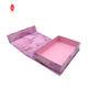 Flip Top Glossy Lamination Cardboard Gift Packaging Box With Magnetic Closure