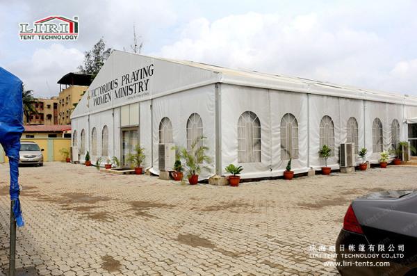 New Style White Church Tent, Marquee Gospel Tents with Windows For Sale