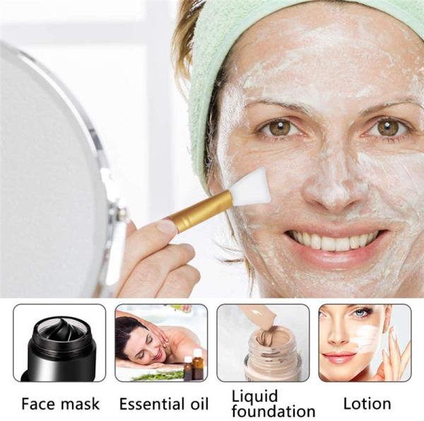 Fashion Portable  Facial mask Makeup Brush Cosmetics Brush Tool Makeup Set Magical Beauty Brush Luxury Cosmetics