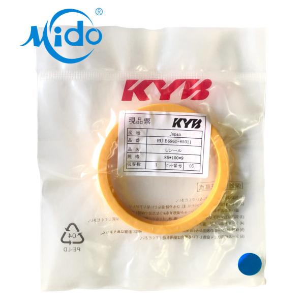 KAYABA SKF KYB Genuine Parts , 85*100*9 Mm Hydraulic Rod Seals Oil Resistance