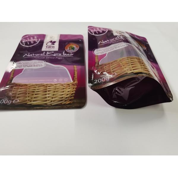 Water Proof 70mic Stand Up Packaging Bags glossy light resistance