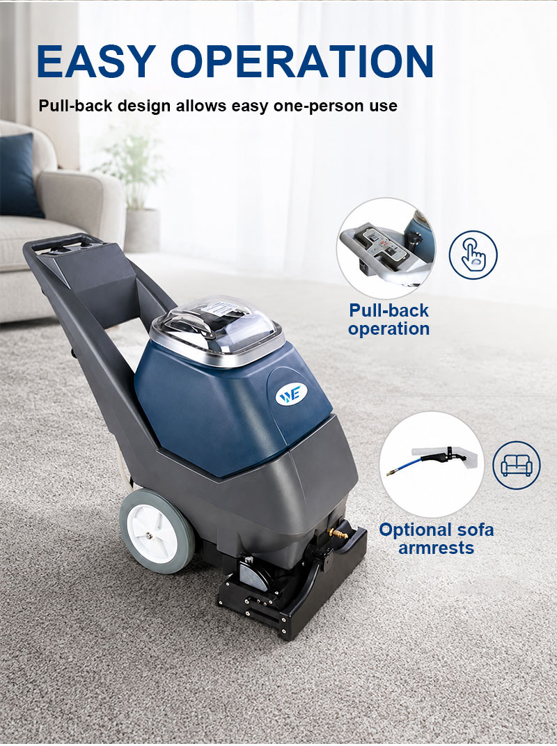 Sell Well 220V Electric Carpet Cleaner 380mm Wide Efficient Clean Remove Dirt Cold Water Cleaning Machine