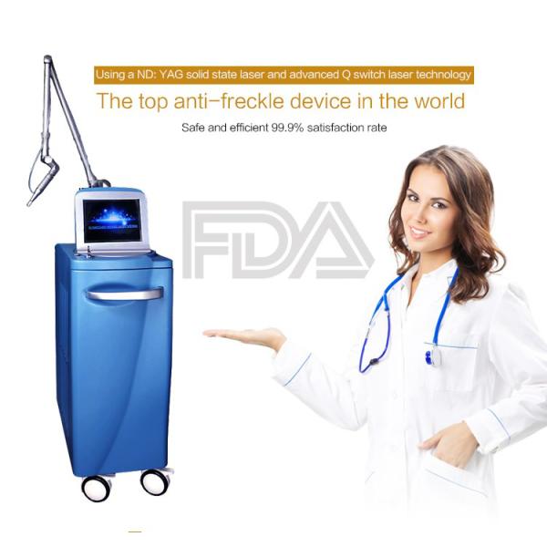 C8 Nd yag laser for freckles pigment age spots removal beauty machine