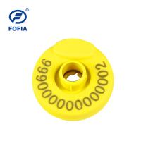 Étiquette basse fréquence d'identification de bétail de FDX-B 134.2khz pour la ferme Iso11784/5