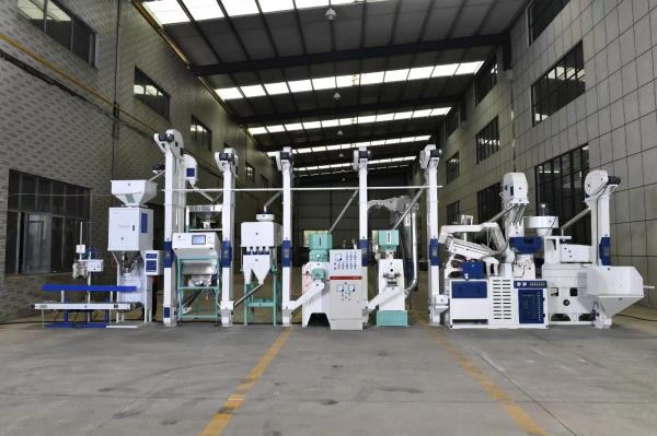 DONGYA AGRO 380V 3phase 20td combiné machine de broyage de riz complète