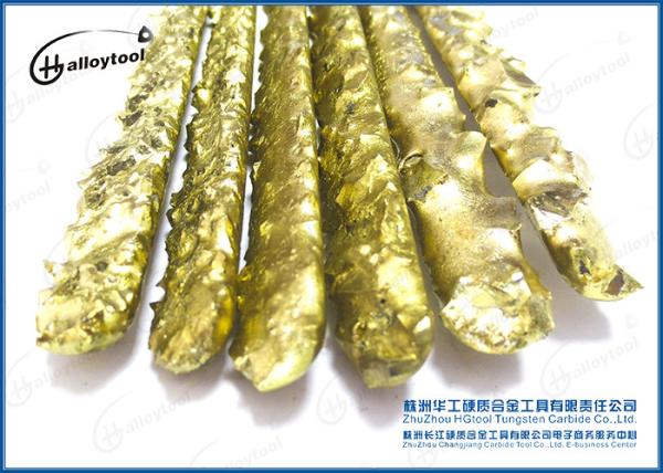 Tipo carboneto do YD da cor do ouro de tungstênio que solda Rod With Nickel - liga de cobre