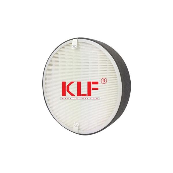 Round HEPA Air Filter with 99.99% Efficiency and HEPA 11-14 Media for Clean Rooms