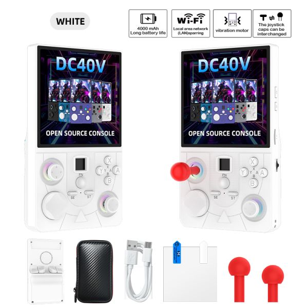 4 Inches IPS Full View DC40V Handheld Game Console Open Source System