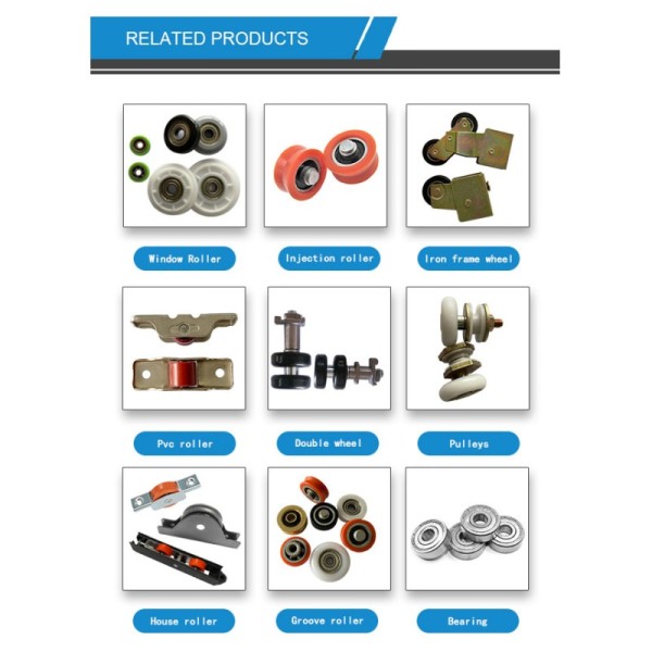 42mm Galvanized Steel Roller Shutter Accessories Deep groove Ball Bearing