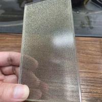 Vidro laminado tela feita sob encomenda da proteção contra incêndios do filme de PVB da anti com rede de arame de cobre