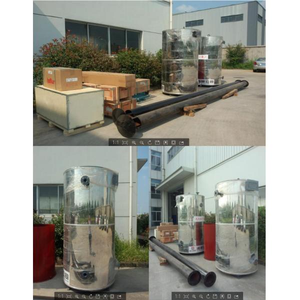 Diesel Fired Vertical Water Tube Boiler Capacity 350Kw For Laundry