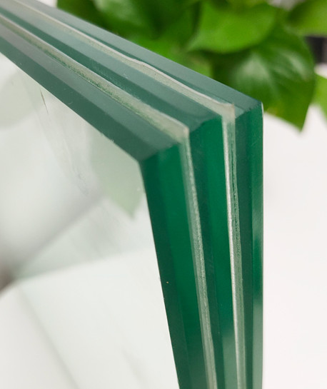 Glace stratifiée flottante décorative moderne utilisée pour les fenêtres et les portes