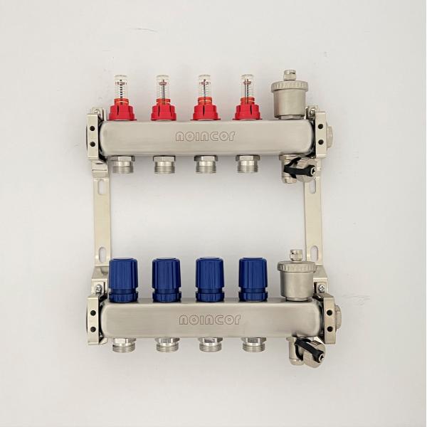 Stainless Steel Hydronic Manifolds for Radiant Floor Heating