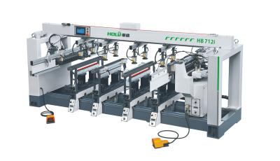 Office Furniture Vertical Horizontal Wood Boring Machine 6 Head Woodworking Drilling Machine