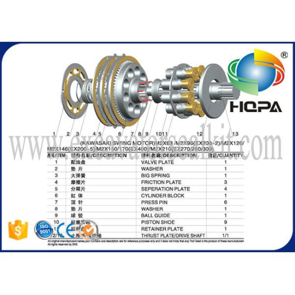 Swing Motor HZZC-M2X170CHB 31Q8-10130 for R290-7 R300-7 R305-7 R335-7