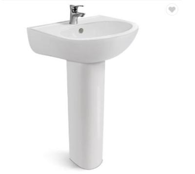 Multi Style Bathroom Wash Basin Integrated Pedestal Wash Basin