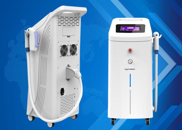 Vertical OPT SHR IPL Hair Removal Machine / Skin Rejuvenation Equipment