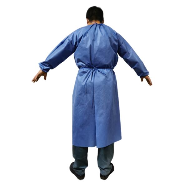 Custom Disposable Sterile Medical Surgical Hospital Gowns Waterproof SMS Protective Clothing