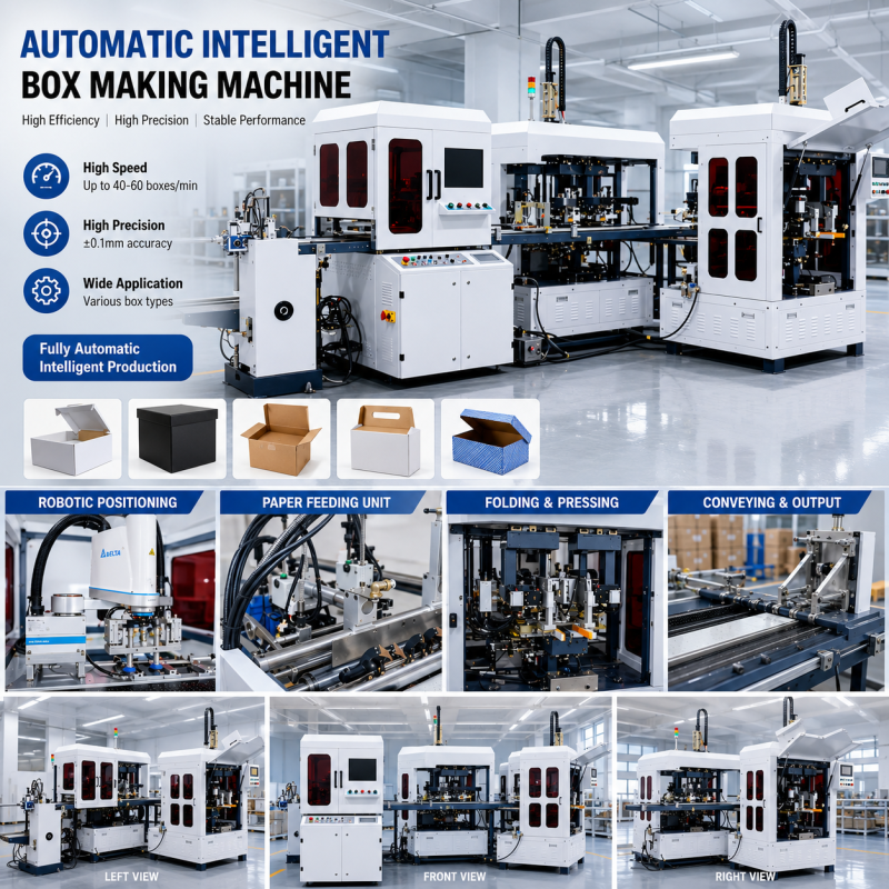 Intelligent Automatic Box Manufacturing Equipment RH350A