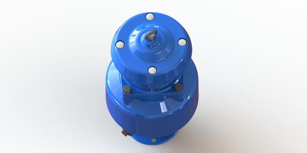 Sewage Air Release Valve DN50-DN200 Anti-Corrosion ≤80℃
