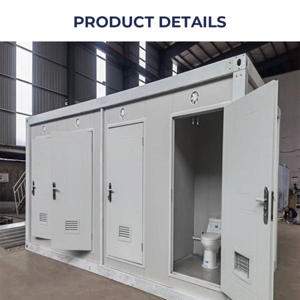 Advantageous Fast Install Unisex Design Mobile Portable Shower Cabin for Outdoor Camping