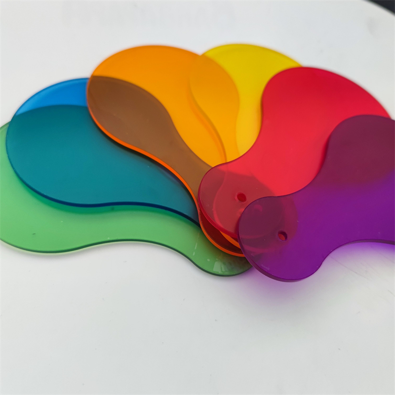 Colored Acrylic Plastic Sheets Laser Engraving Acrylic Printing Service Customization
