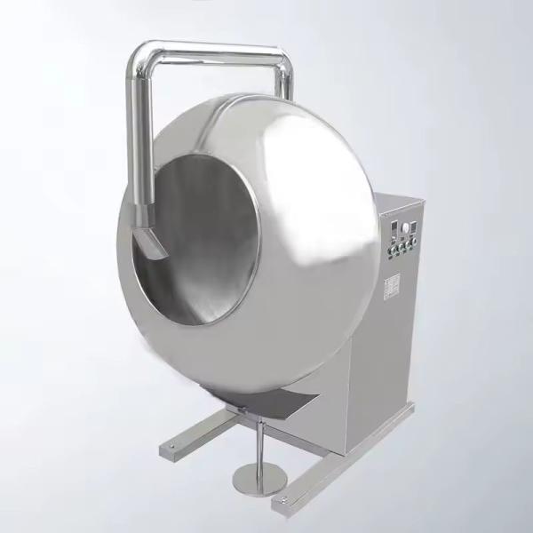 Machine commerciale automatique d'enrobage de bonbons oursons gélifiés, de chocolat et de cacahuètes, pour la vente industrielle