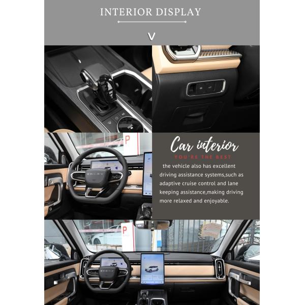 Chery Explorer 06 Gasoline Car with Rear Camera and 10°-15° Grand Clearance Affordable