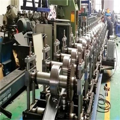 8 Tons Vineyard Post Roll Forming Machine Cr12 PLC Control System