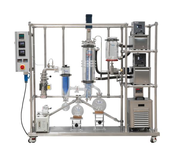 High Vacuum Wiper Distillation Machine Stainless Steel Wiped Film Distillation System