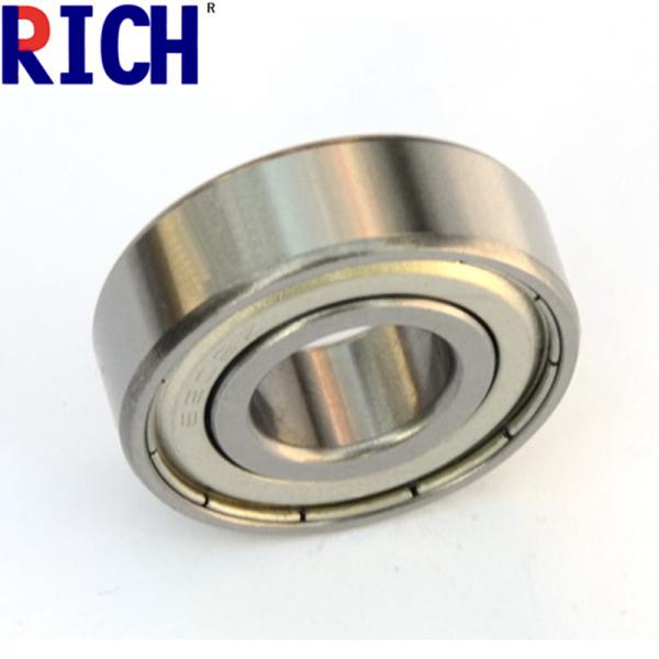 Dust Cover Car Engine Bearings Shiny Ball Bearing 6202 15 X 35 X 11 Mm Size