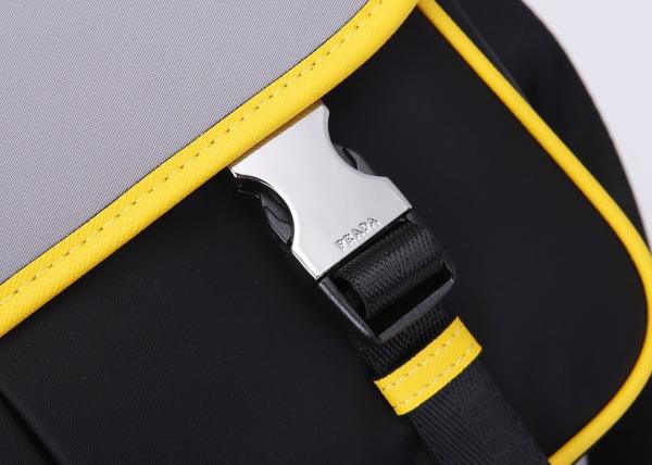 Men 26cm Luxury Cross Body Bag , Adjustable Strap Leather Message Bag