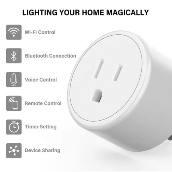Fire-resistant Plastic And Metal Smart Wiring Devices With Wi-Fi Zigbee Bluetooth Connectivity And Optional Energy Monitoring