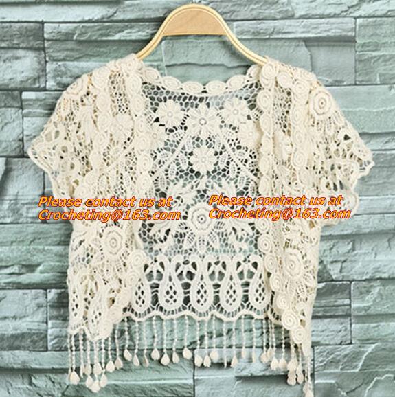 Cotton plus size women's short tops thin coat loose style multi-colors summer sun protection beach clothes