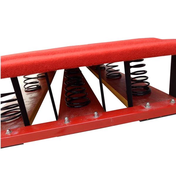 Bule Childrens Gymnastics Equipment 90 * 50 * 23CM Size Standard Spring Board