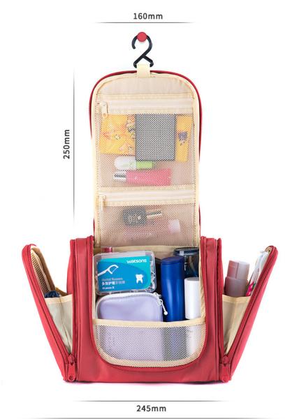 Bathroom Storage Travel Toiletry Bag 24.5x21x21 CM Dimension Fashion Design